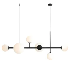 Aldex Dione 6 black - lampa wisząca