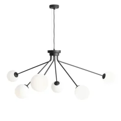 Aldex Holm 6 black - lampa wisząca