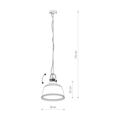 AMALFI L 8381 - lampa wisząca