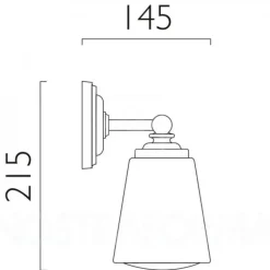 Astro Anton kinkiet łazienkowy IP44