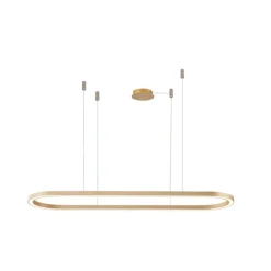 Azzardo Elena 120 Gold - lampa wisząca