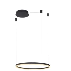 Azzardo Halo Pendant 60 BK - lampa wisząca