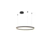 Azzardo Halo Pendant 100 BK - lampa wisząca