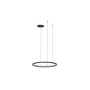 Azzardo Halo Pendant 120 CCT BK + remote control - lampa wisząca