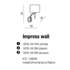 Azzardo Impress wall