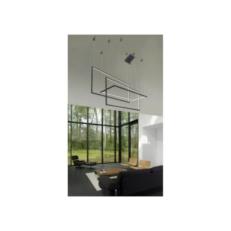 Azzardo Metric BK - lampa wisząca