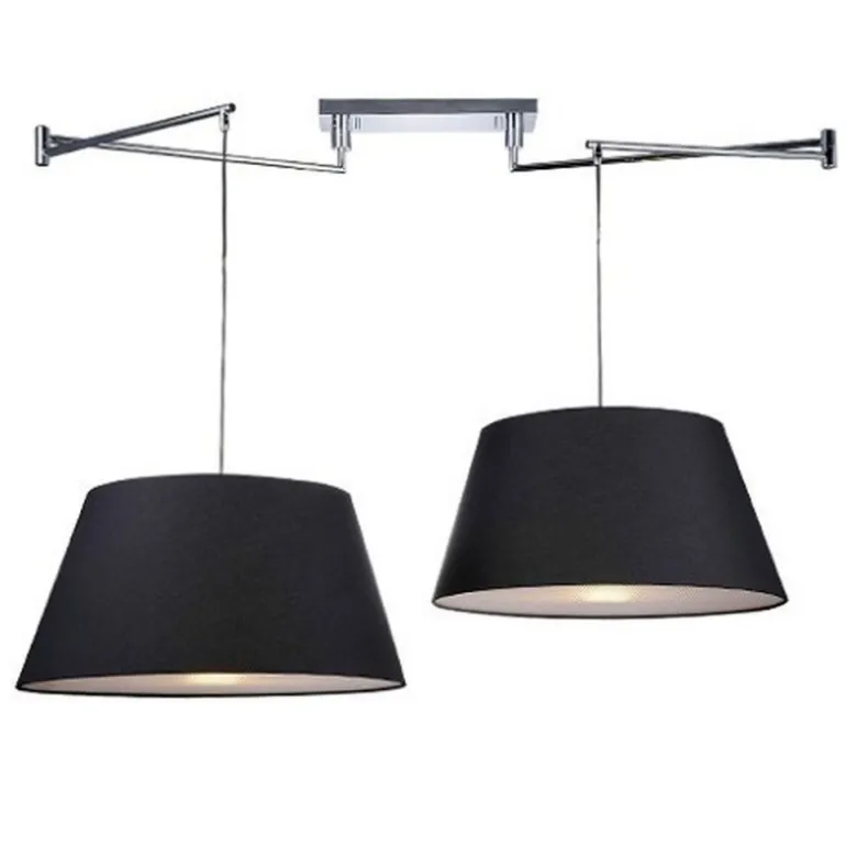 Azzardo Natalia 2S lampa na wysięgniku, dwa abażury