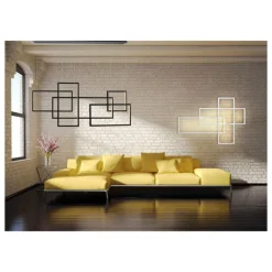 Azzardo Quadratus BK - lampa wisząca