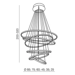 Azzardo Wheel 6 Long Dimm