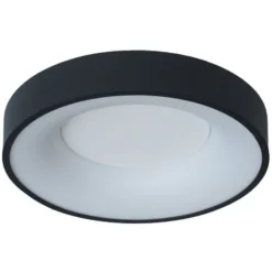 Boxlab Delta PL 30 BK - czarny plafon led okrągły 30 cm