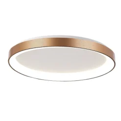 Boxlab Gamma PL 40 GD - złoty plafon led okrągły 40 cm