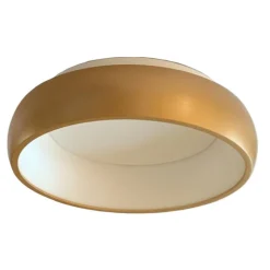 Boxlab Omega PL 30 GD - złoty plafon led okrągły 30 cm