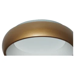 Boxlab Omega PL 50 GD - złoty plafon led okrągły 50 cm