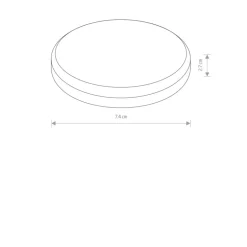 Bulb led gx53, 8w 8378