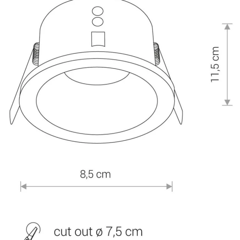 CHARLIE 8367 - oprawa wpuszczana