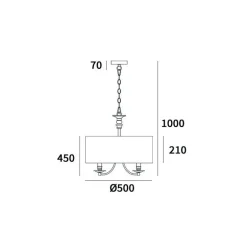 Cosmo Light Abu Dhabi 50 cm
