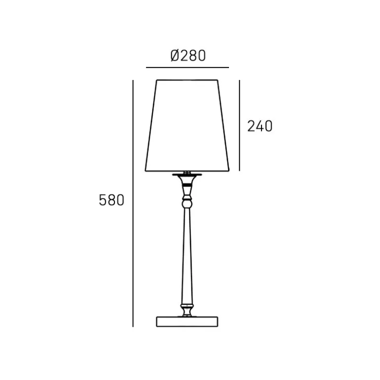 Cosmo Light Austin T01227AU-WH - lampa biurkowa