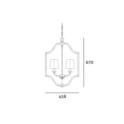 Cosmo Light New York z abażurkami