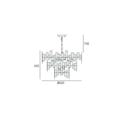 Cosmo Light St Petersburg Chandelier