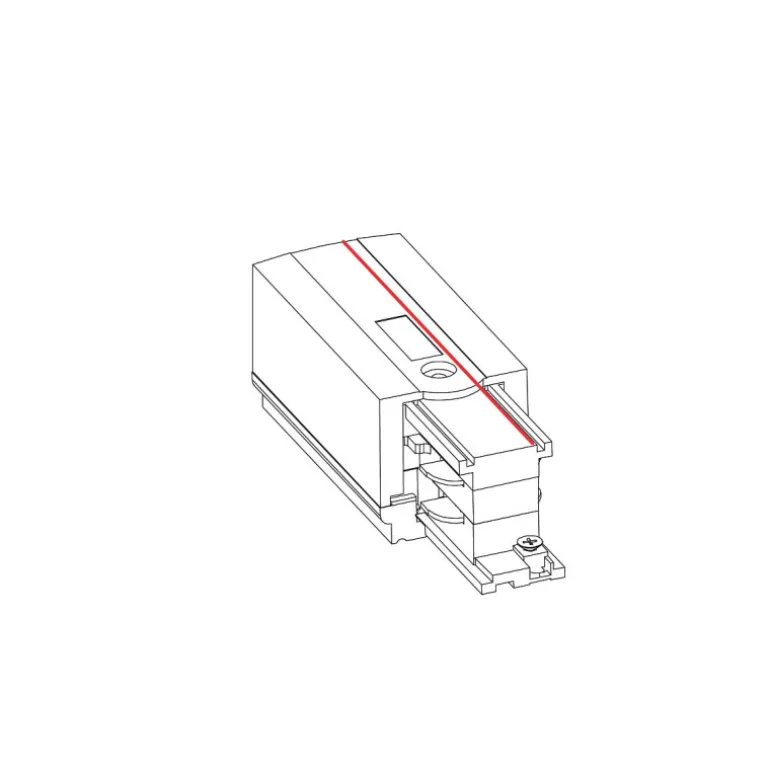 Ctls power end cap, left (pe-l) 8233