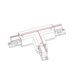Ctls power t connector, left 1 (t-l1) 8243