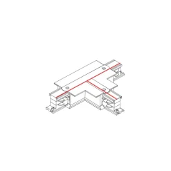 Ctls recessed power t connector, right 1 (t-r1) 8245