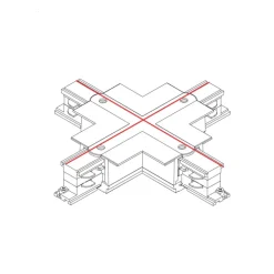 Ctls recessed power x connector 8678