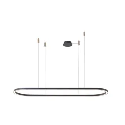 Elena 120 Black - lampa wisząca led