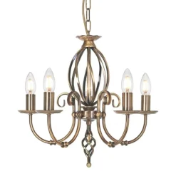 Elstead Artisan 5 - żyrandol klasyczny