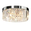 Endon Crystal 5lt Flush Lampa Sufitowa IP44