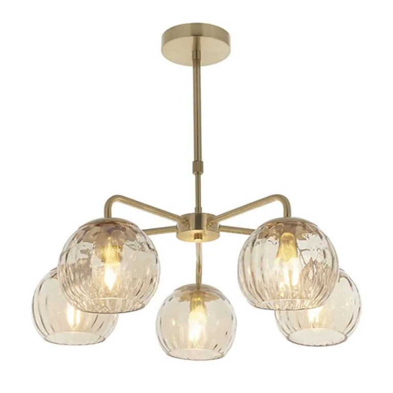 Endon Dimple 5lt Pendant - lampa wisząca