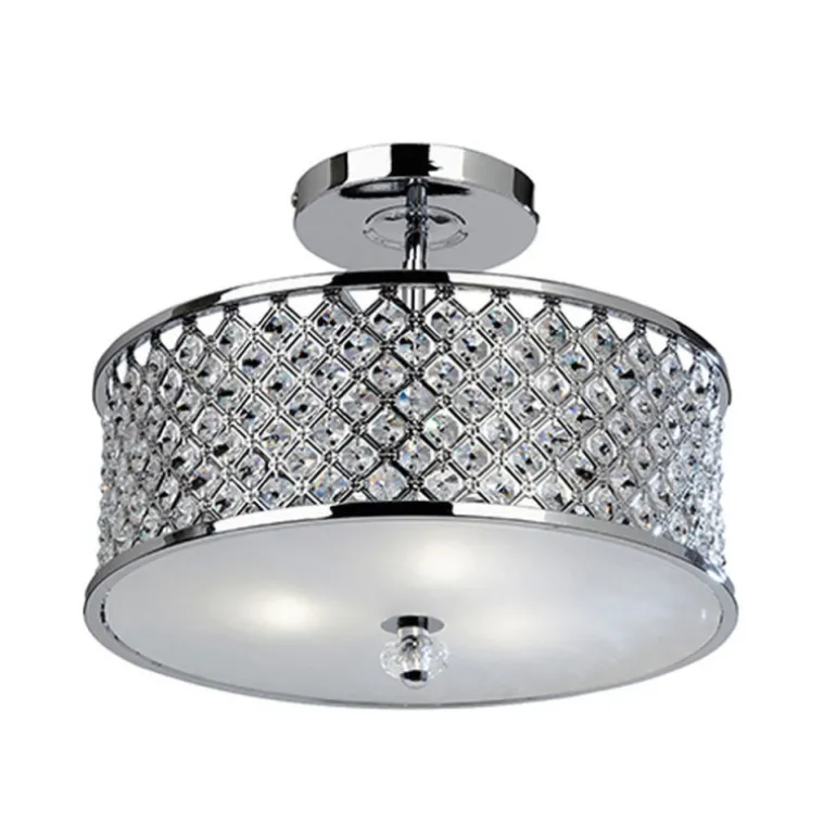 Endon Hudson 3lt Semi Flush Lampa Sufitowa