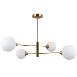 Evora Wisząca Mosiężna 4 - lampa wisząca