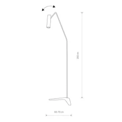 EYE SUPER 6506 - lampa podłogowa