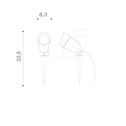 Floki 3000k bk - Azzardo