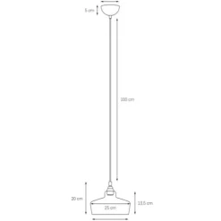 Kaspa Longis III lampa wisząca