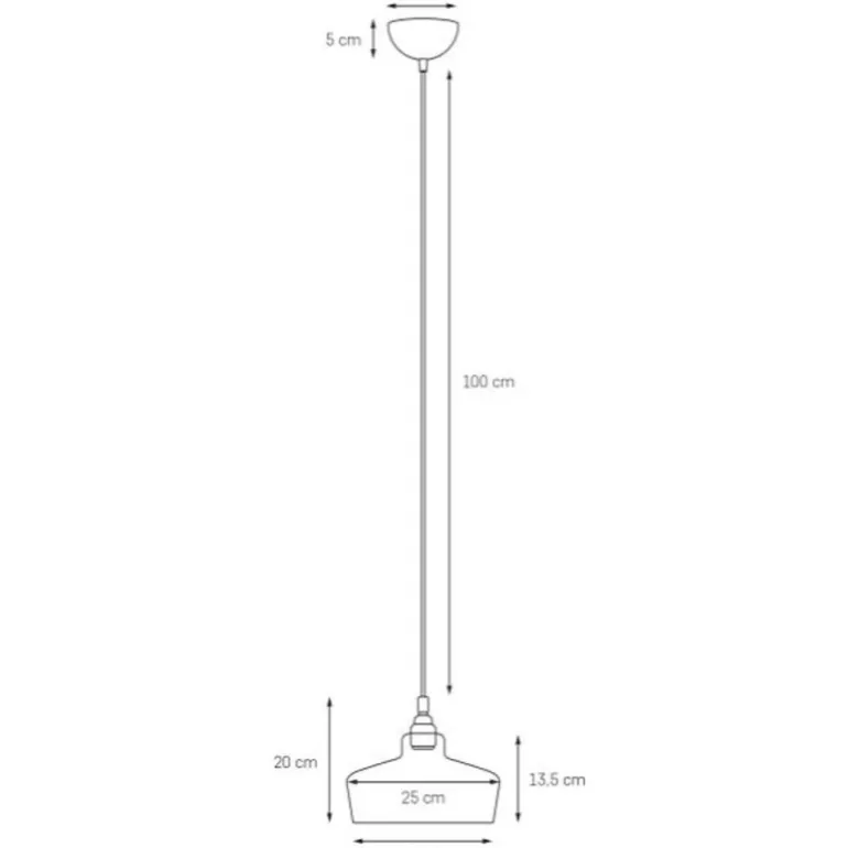 Kaspa Longis III lampa wisząca