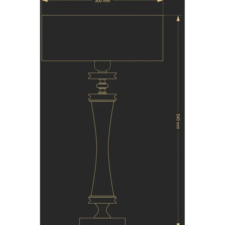 Kutek Averno LB - lampa biurkowa