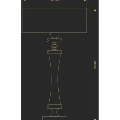 Kutek Averno LB - lampa biurkowa