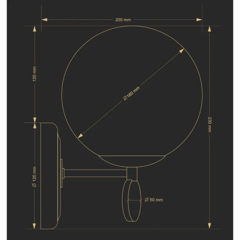 Kutek Dimaro K 1 - kinkiet