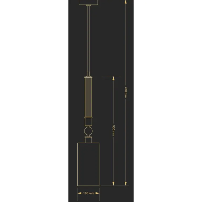 Kutek Lea ZWM 1 - lampa wisząca