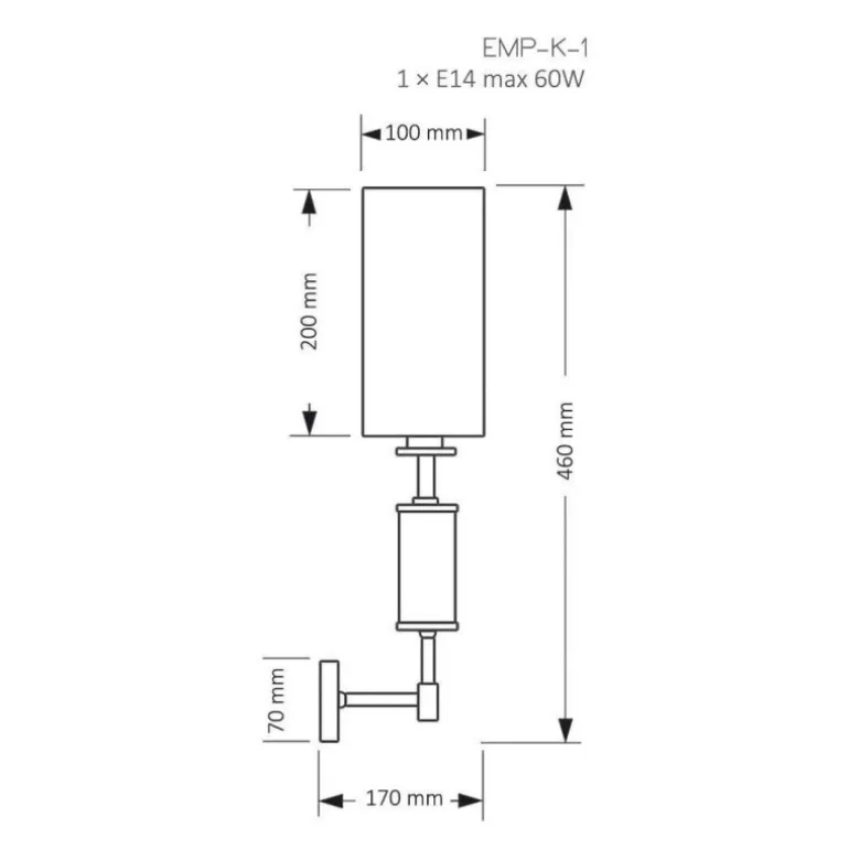 Kutek Mood Empoli K-1 - kinkiet