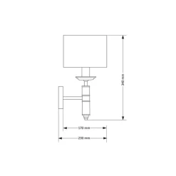 Kutek Mood Modesto - kinkiet
