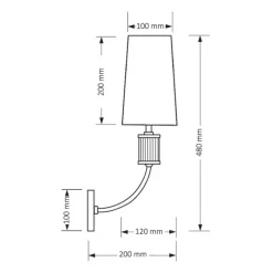 Kutek Mood Pesaro K-1 - kinkiet