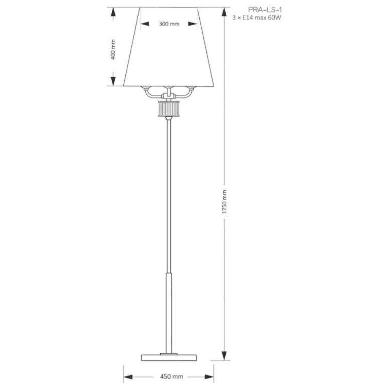 Kutek Mood Prato LS1 - lampa stojąca
