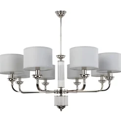 Kutek Mood Verde ZW-8 - Elegancki Żyrandol