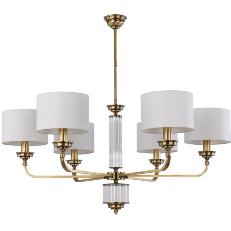 Kutek Mood Verde ZW-6 - Elegancki Żyrandol