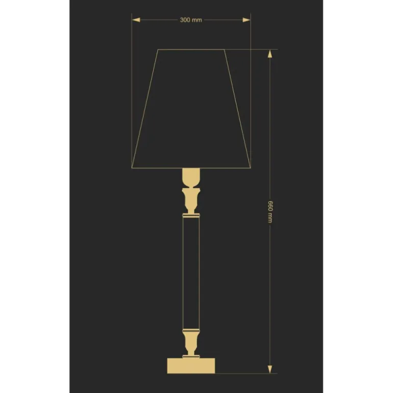 Kutek Napoli LB - lampa biurkowa