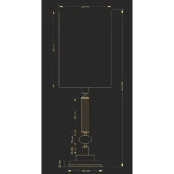 Kutek Ruta LG - lampa biurkowa