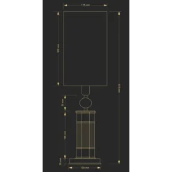 Kutek Ruta LN - lampa biurkowa
